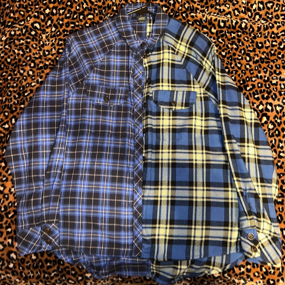 Wild Fable Dual-Tone Plaid Shirt